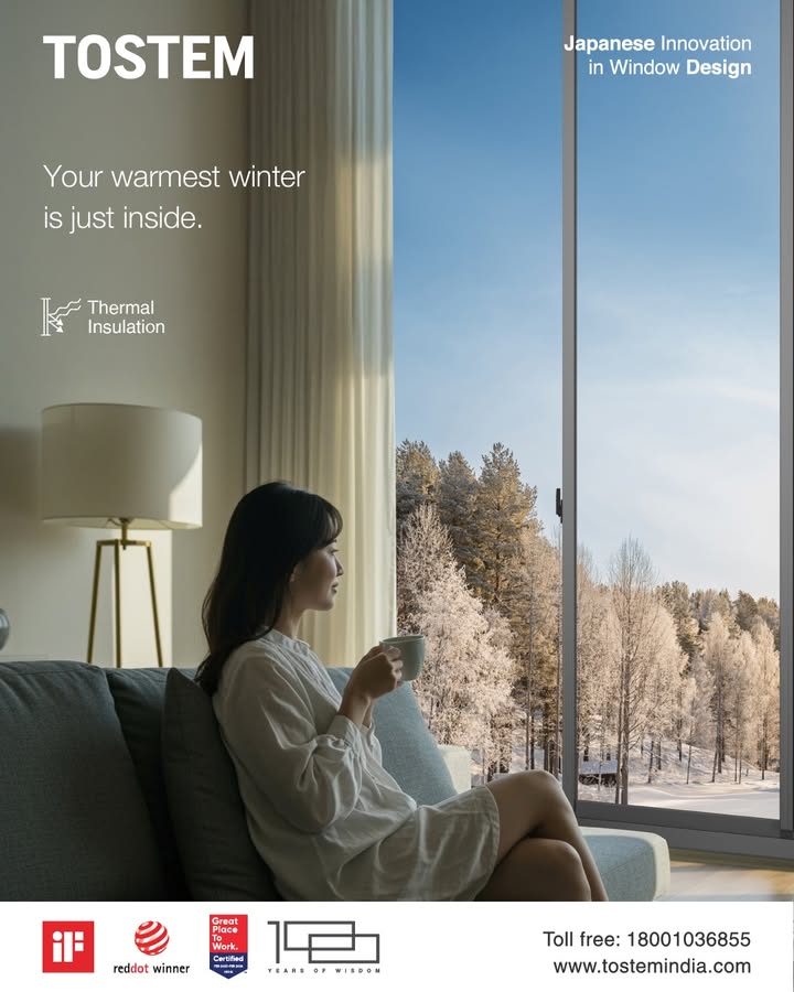 Sip your coffee, admire the frost, and forget the cold