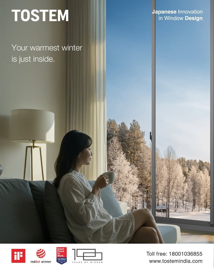 Sip your coffee, admire the frost, and forget the cold