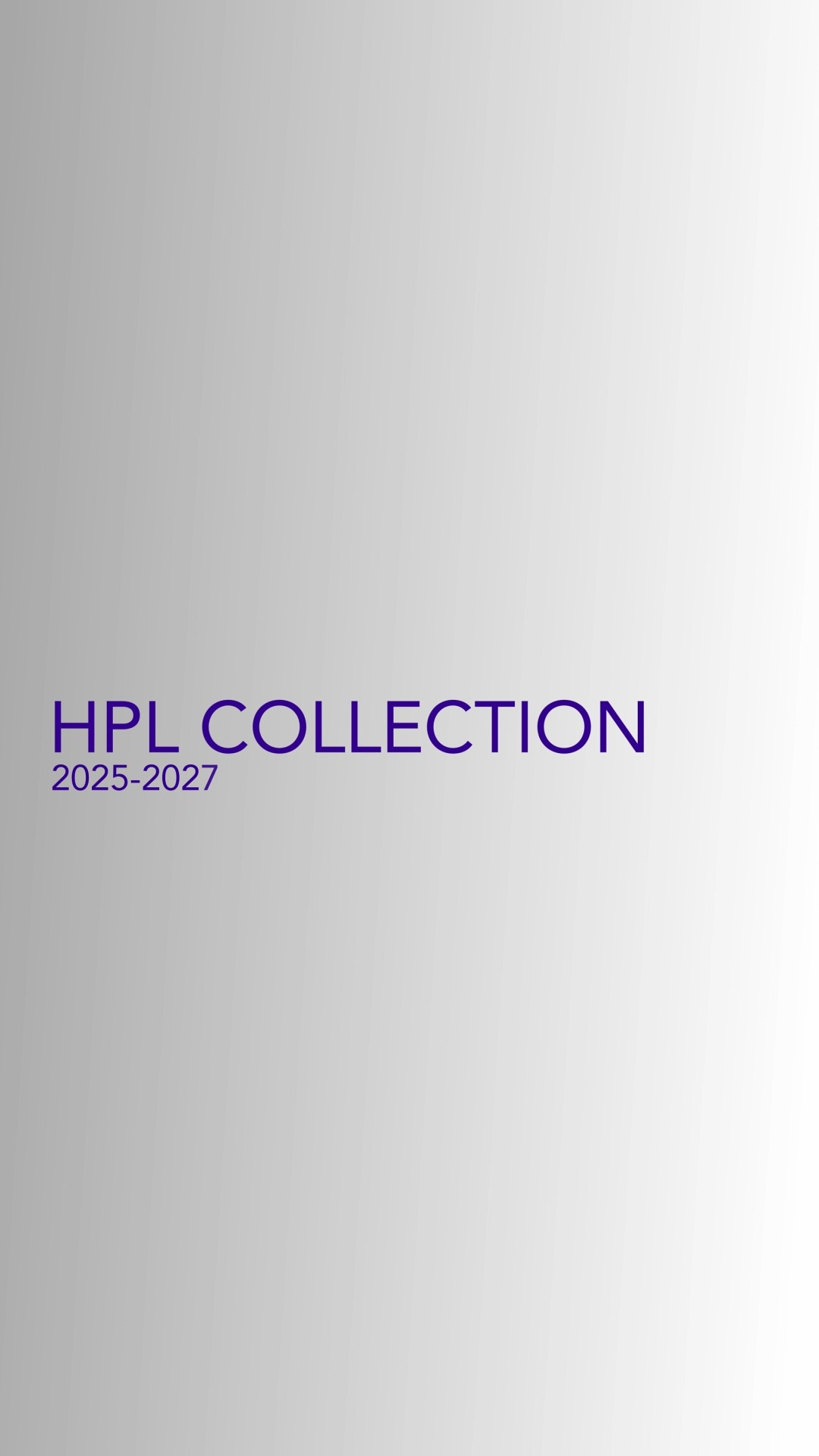 HPL Collection 2025 2027 Evolving surfaces with global aesthetics and sustainable purpose