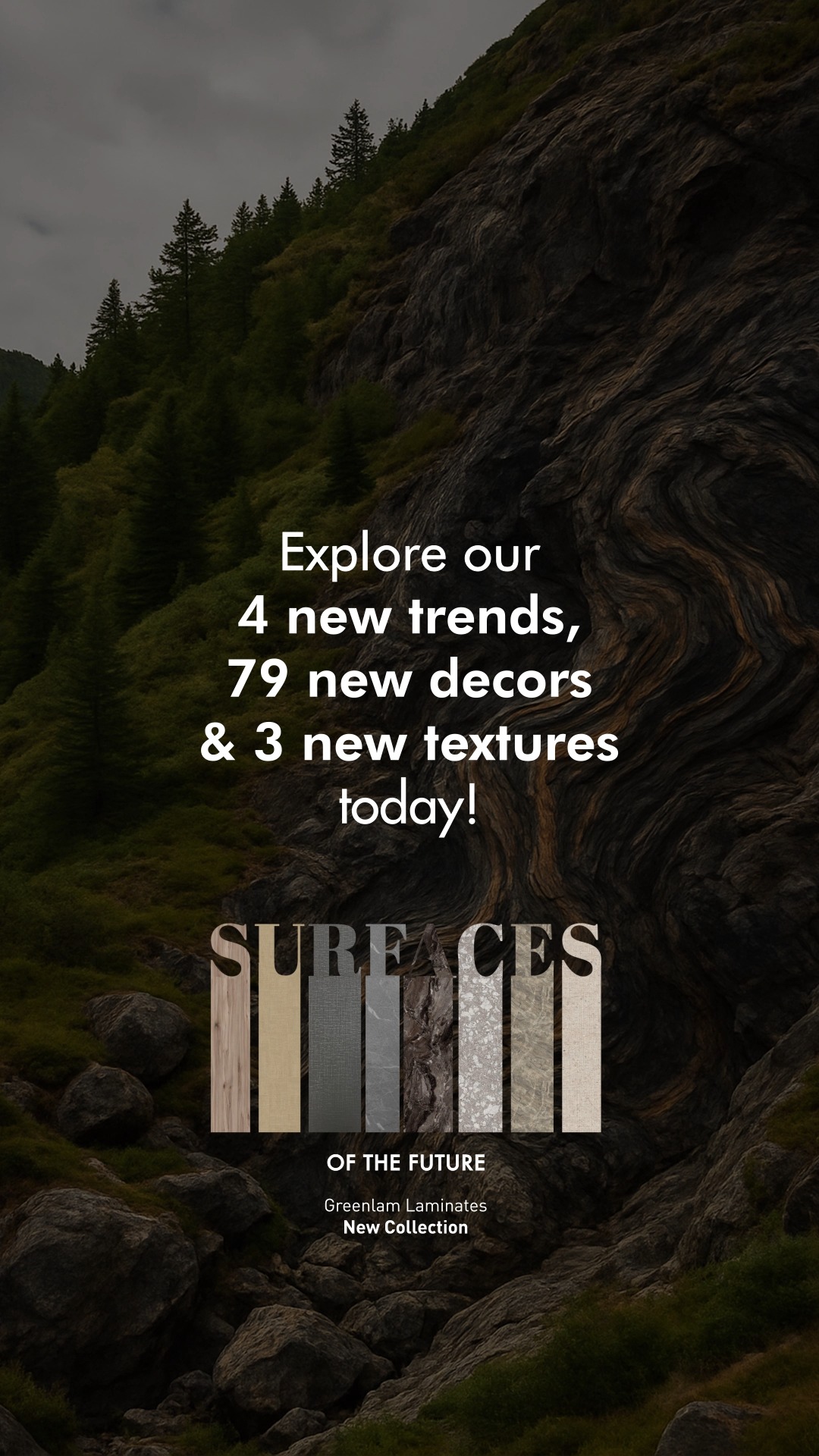 Basics made brilliant Discover the beauty of our newest stone designs from the Greenlam Laminates New Collection today