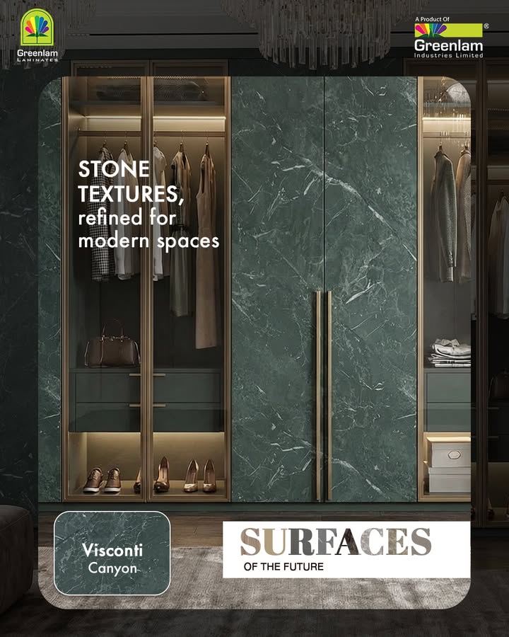 Where inspired design meets refined surfaces. Explore the Greenlam Laminates New Collection