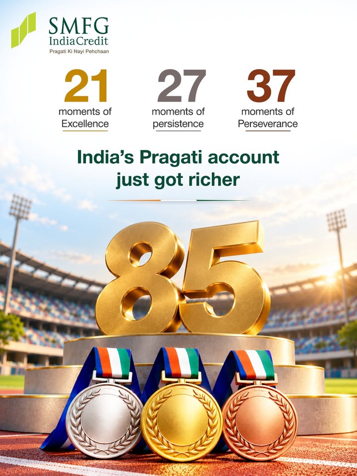85 medals. One proud milestone