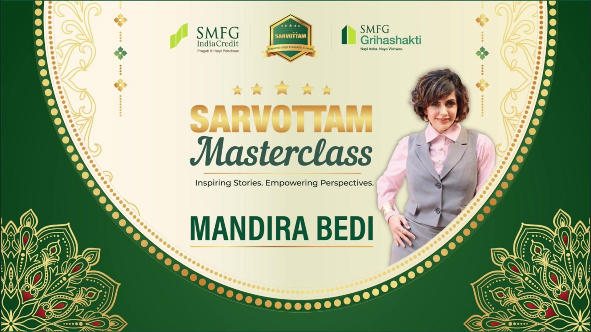 Sarvottam Masterclass with Mandira Bedi