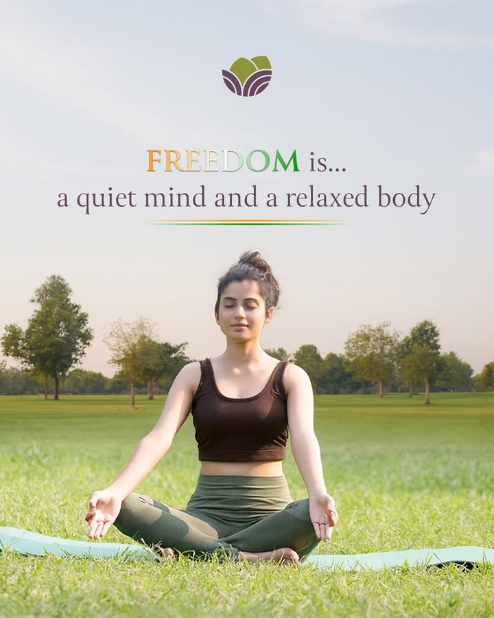 This Independence Day, celebrate the truest freedom a calm mind, a relaxed body, and a heart at ease