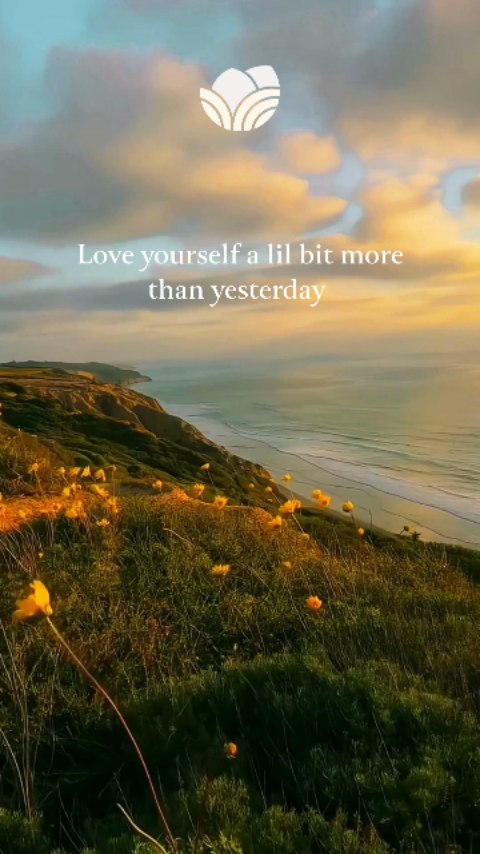 Love yourself a little more than yesterday not just in words, but in the way you honor your body and mind