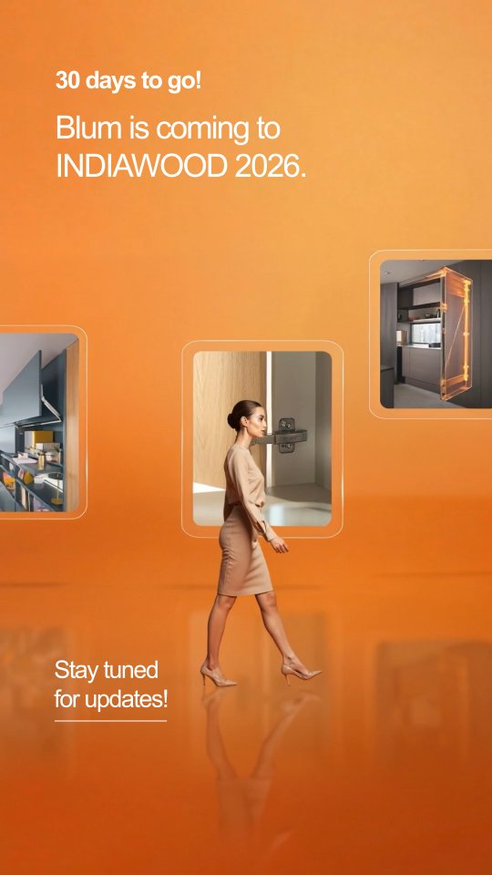 Only 30 days to go for INDIAWOOD 2026 The stage is set for ideas, innovation, and inspiration