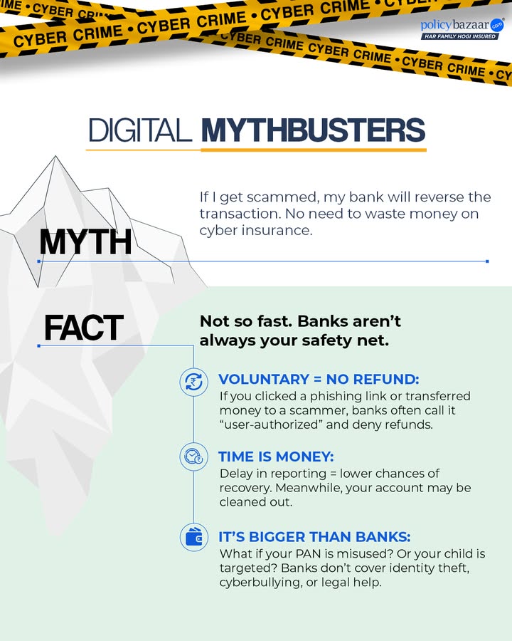Why Cyber Insurance When your bank shrugs, cyber insurance steps in with financial coverage, legal aid, and expert guidance...