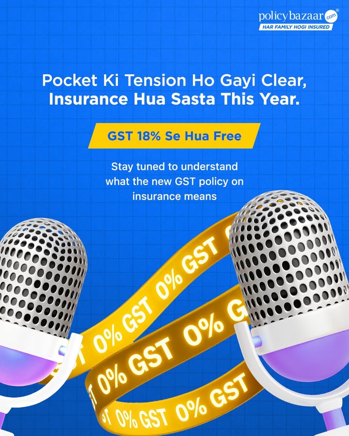 With 0 GST on Health Life Insurance, premiums just got lighter
