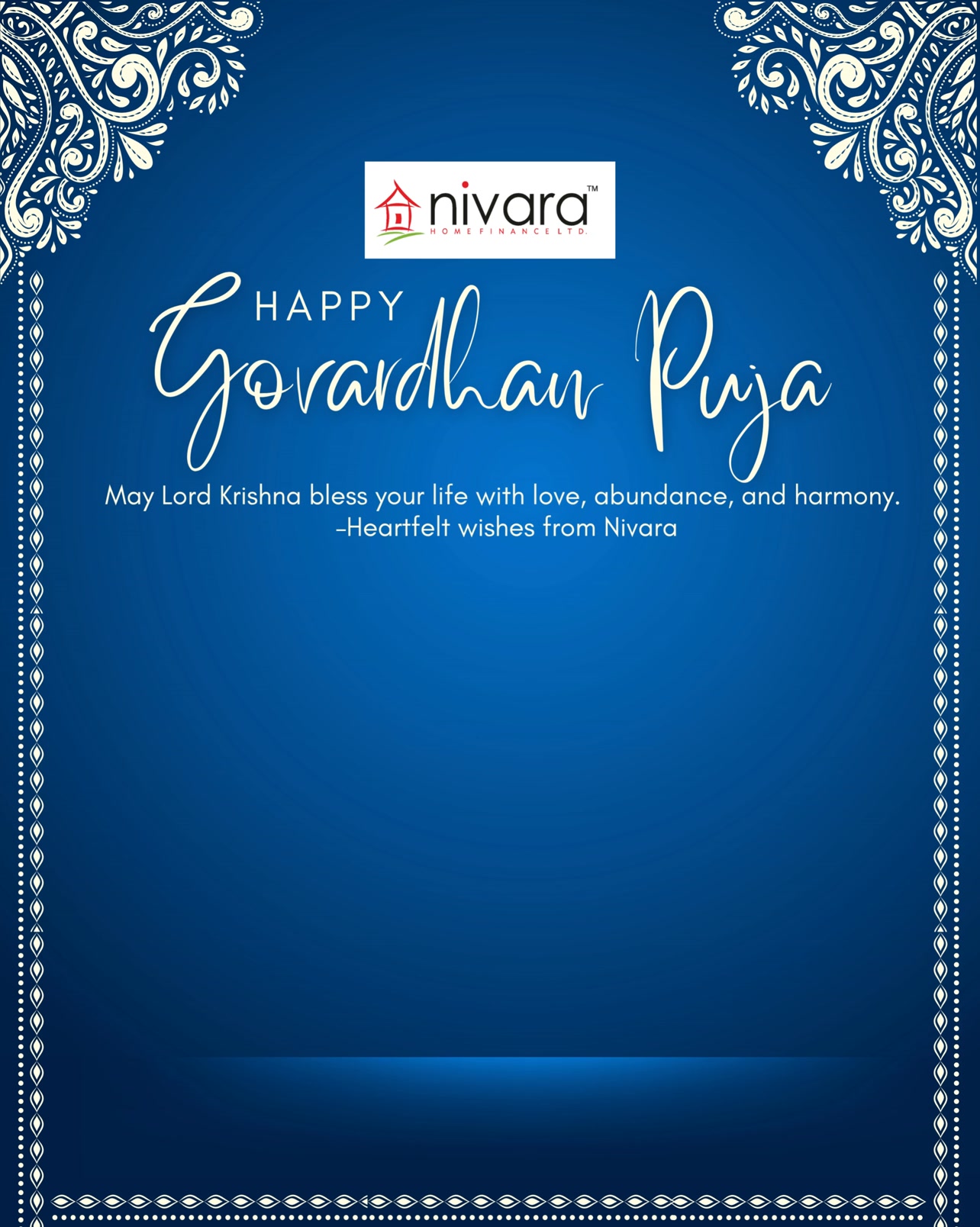 Wishing everyone a blessed Govardhan Puja May this day inspire us to stay grounded, grateful, and connected to our values
