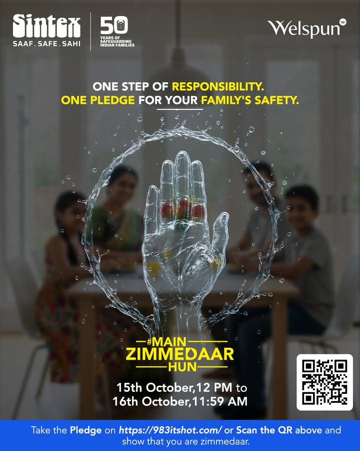 Safe paani doesnt come from chance