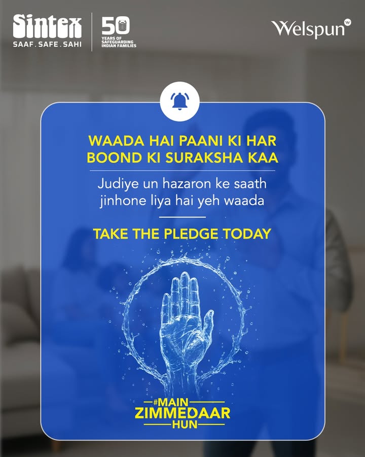Every drop of water we save today secures tomorrow. Join thousands whove already pledged to protect every drop