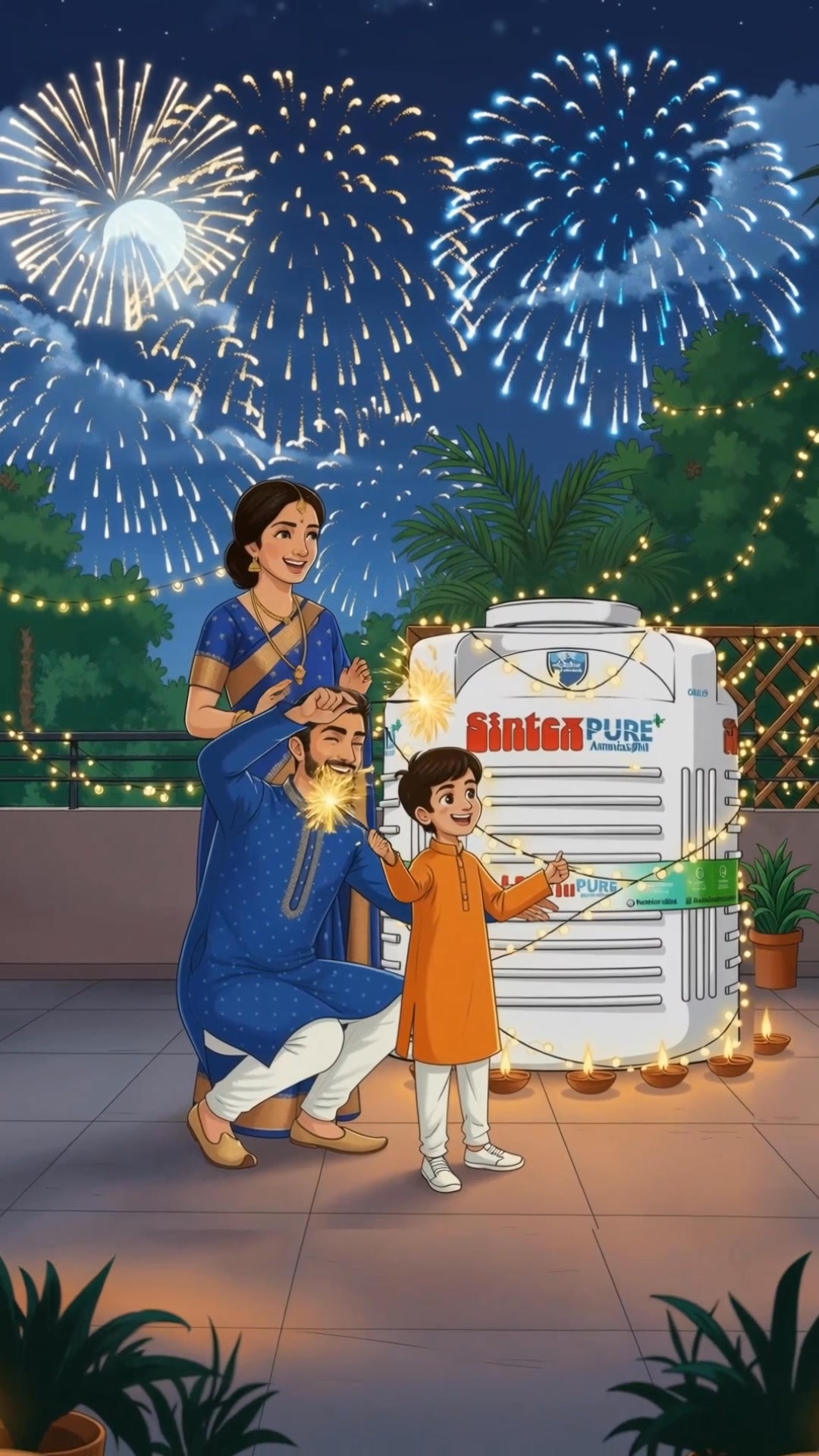 Diwali cleaning isnt complete until your water tank is clean too