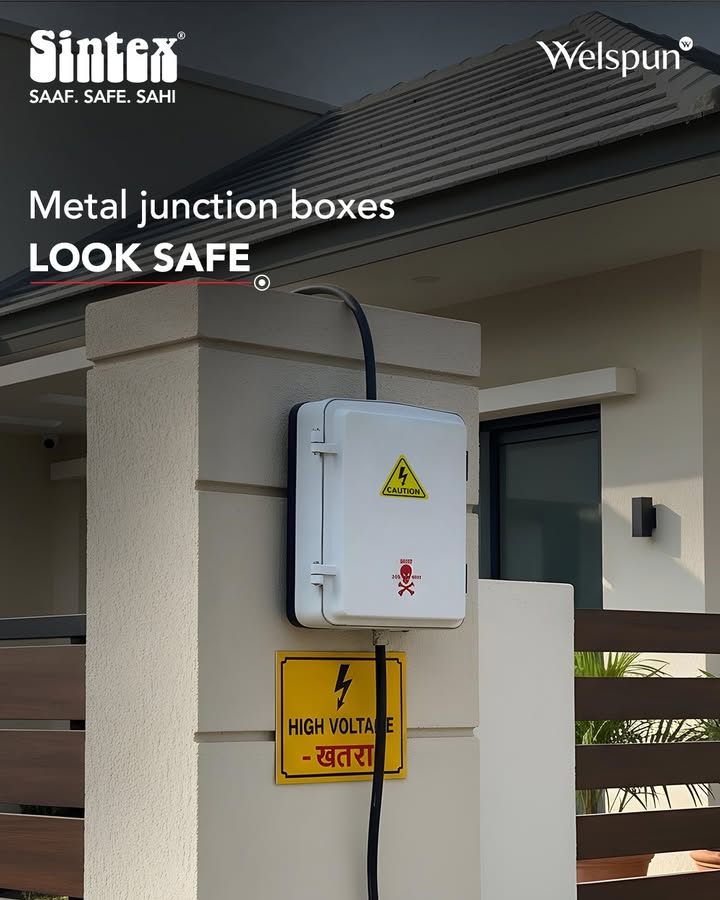 Not all junction boxes are built the same. Metal boxes may look safe, but theyre not shock proof