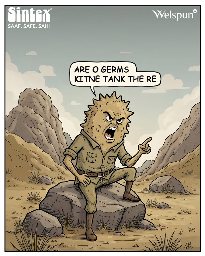 Germs ka waar Sintex Pure ke saath hogi health ki jeet aur inn sab ki haar