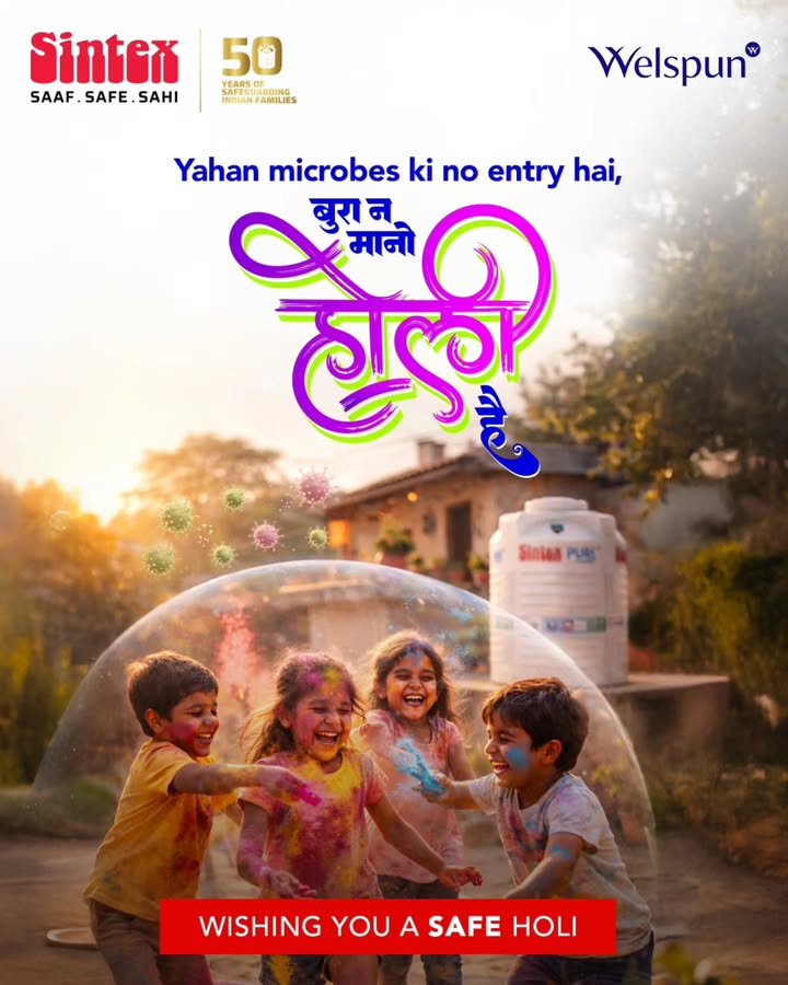 This Holi, let the colours fly not the microbes