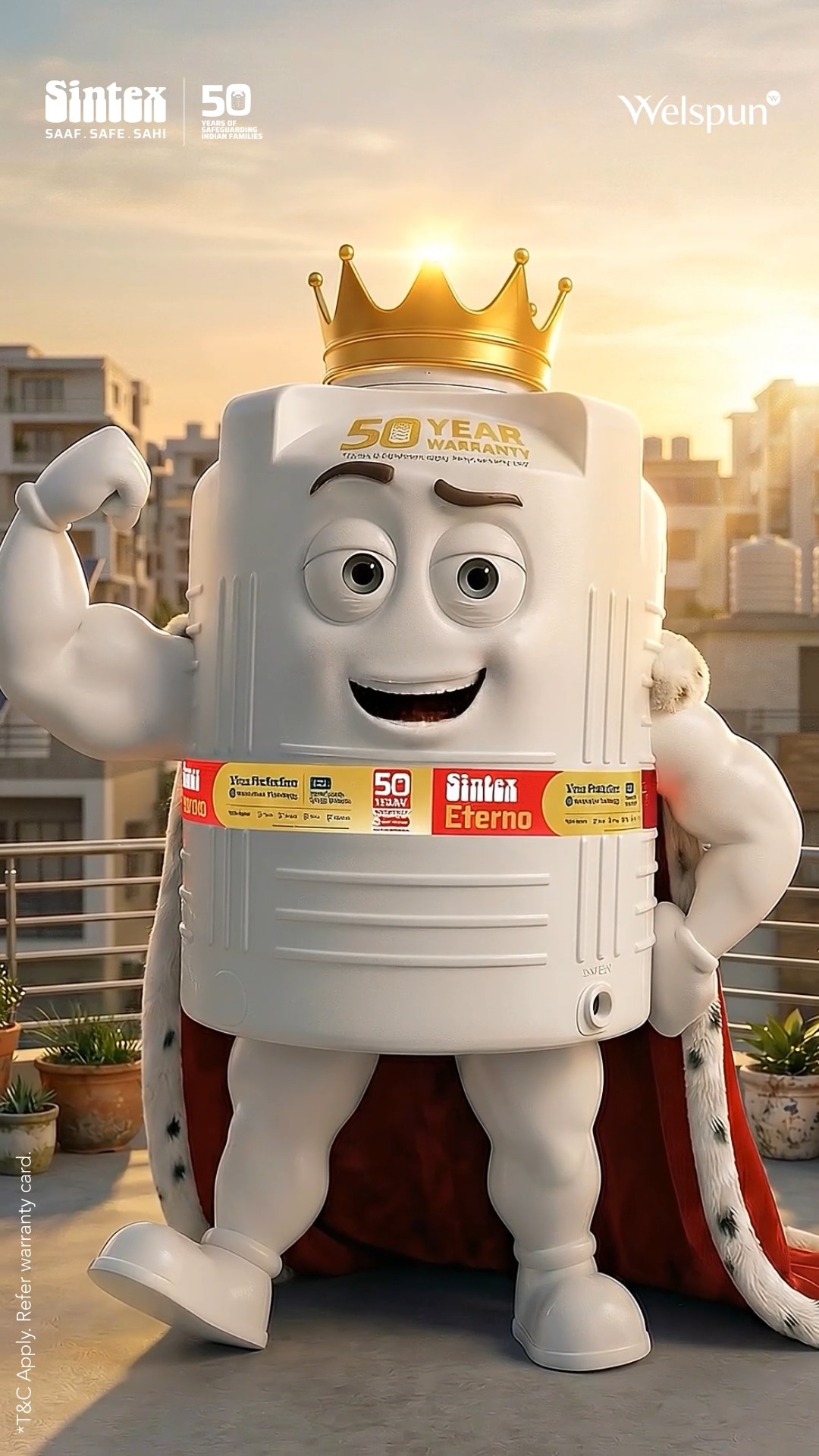 Meet the tank thats in it for the long run