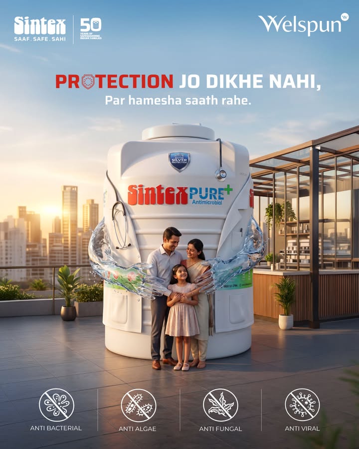 Your family deserves the best in every drop. With Sintex Pure , you aren t just storing water you re securing it