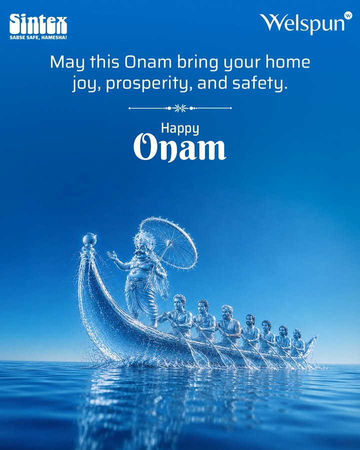 Onam feels special when the whole family comes together. When every corner of your home fills with laughter and love