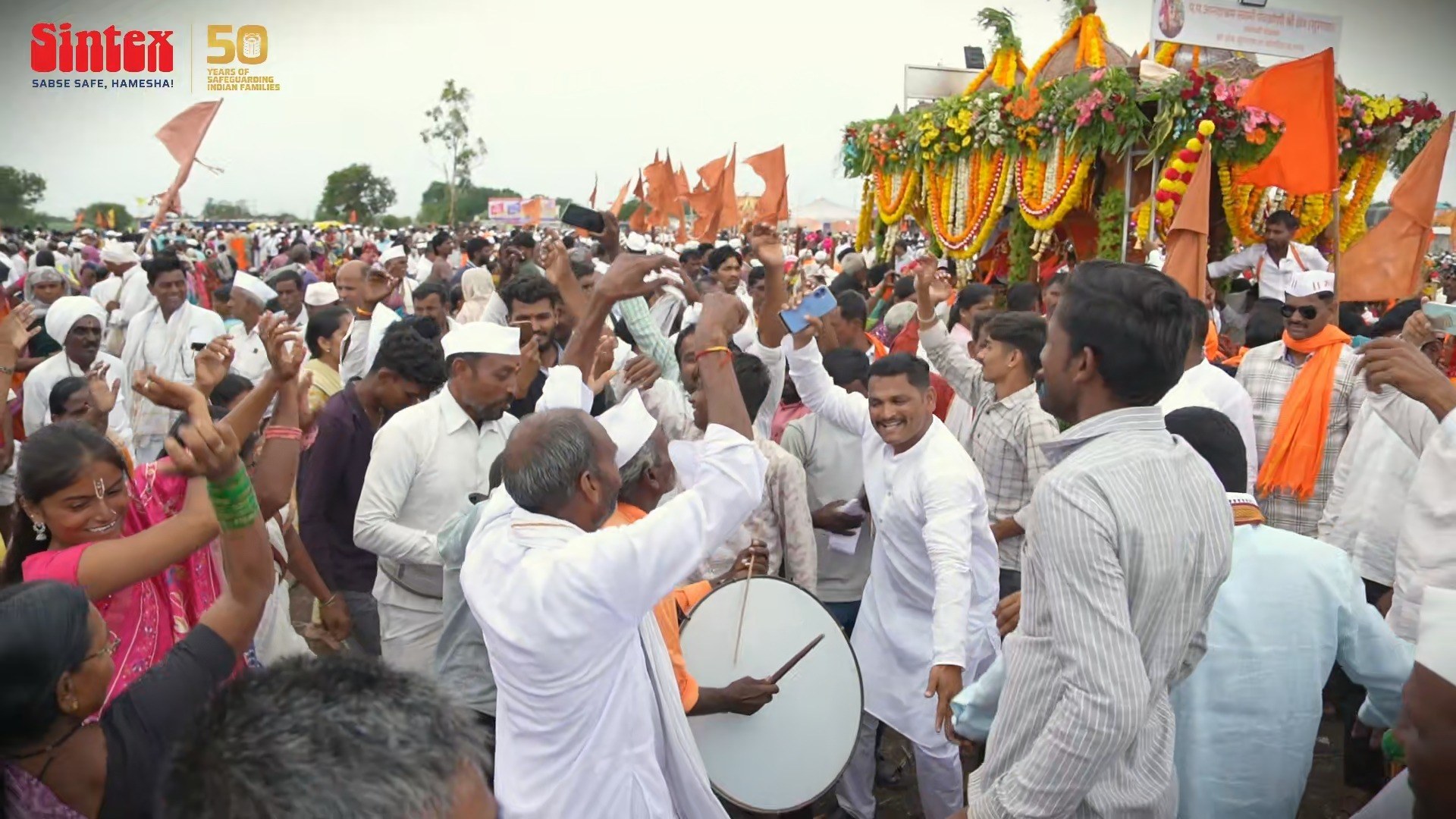 Thousands of Warkaris. Miles of devotion. And a simple commitment to keep them going