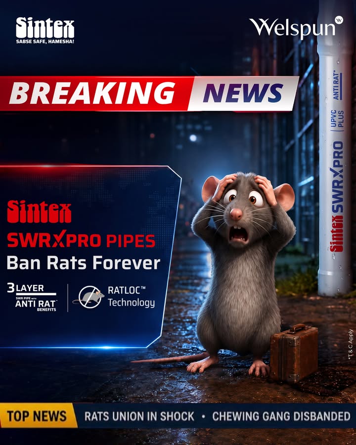 BREAKING NEWS Rats are looking for a way into your home