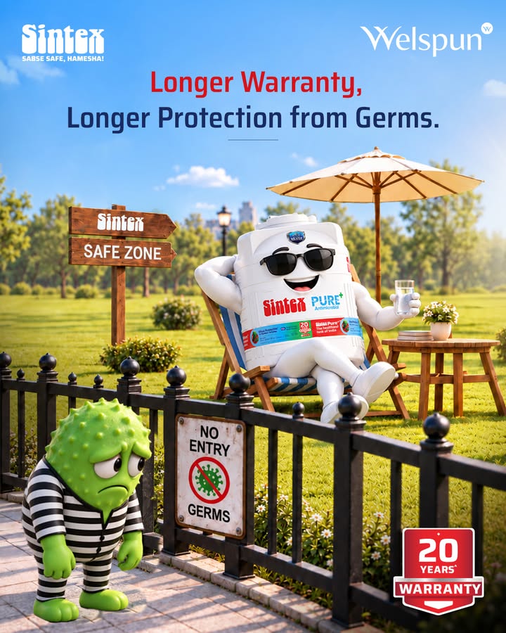 Germs are gonna wait longer to have fun Because with Sintex, the promise of safer water just got stronger