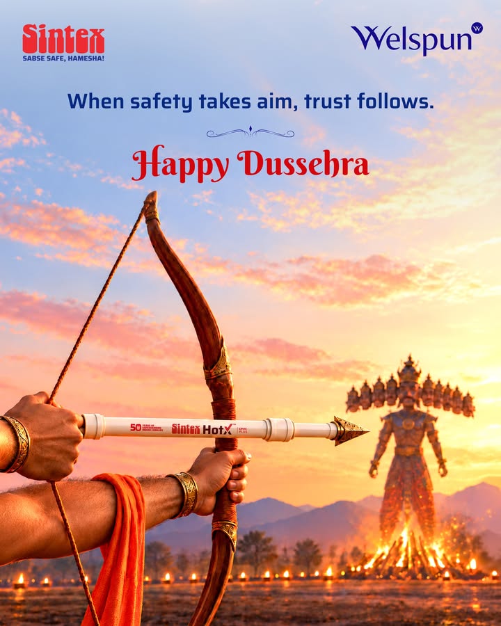 This Dussehra, let goodness lead the way and let safety be the promise we carry forward
