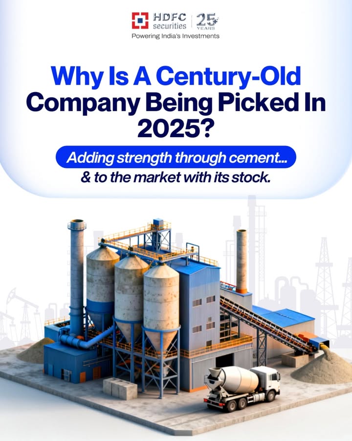 This century old giant isnt just laying cement, its laying the groundwork for strong returns