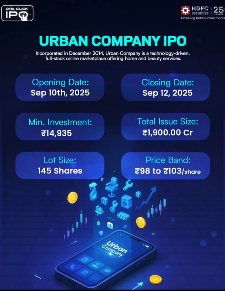 From home services to the stock market Urban Company is going public Apply now with One Click IPO