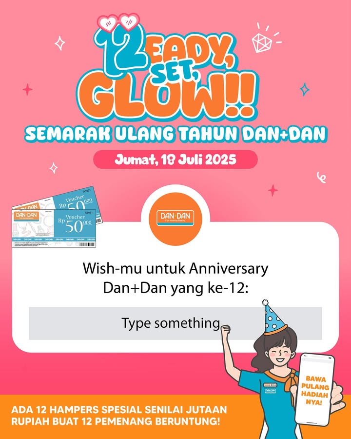 Yuk bareng bareng rayain ANNIVERSARY DAN DAN yang ke 12 Di hari yang berbahagia ini Dan Dan mau ba...