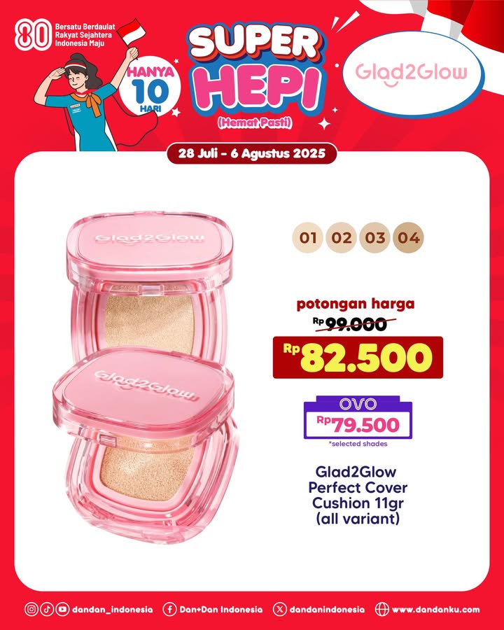 LAST DAY Saatnya manjain diri sebelum gajian habis lagi Nikmati Promo Super Hepi dari brand brand super favo...
