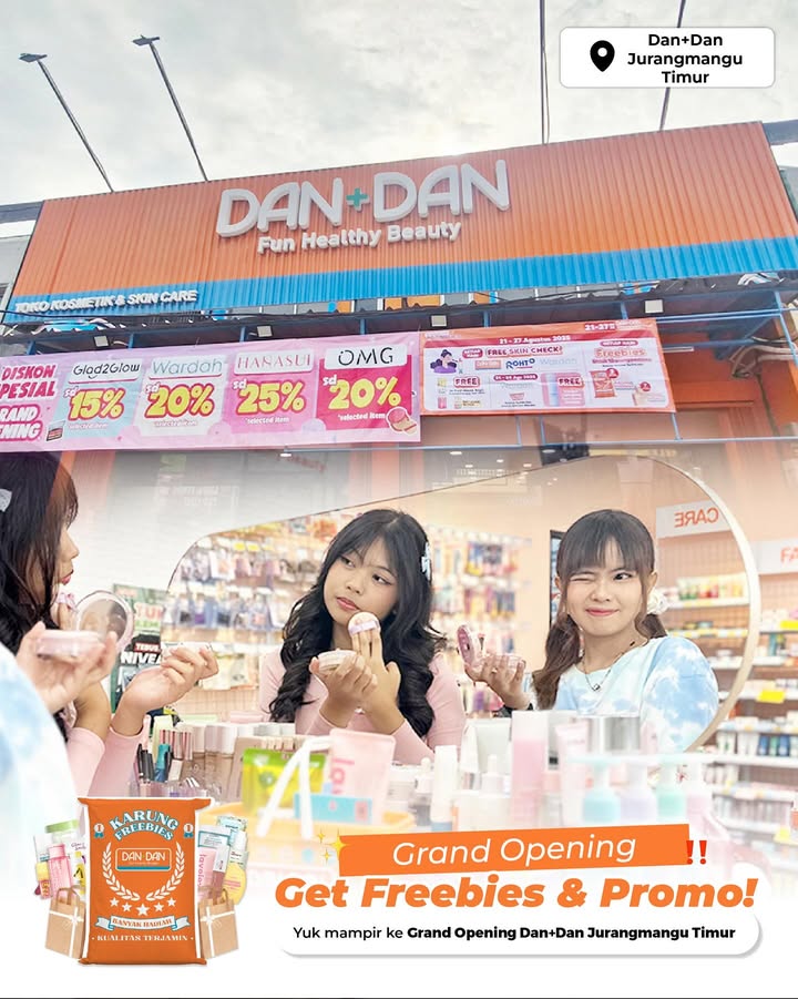 Yeayyy hari ini Dan Dan buka toko baru lagi di Tangerang Selatan Warga Jurangmangu Timur dan sekitarnya merapat yukkk, ba...