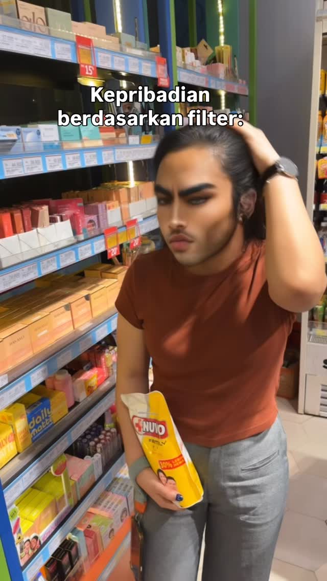 Kalo filter jadi orang.