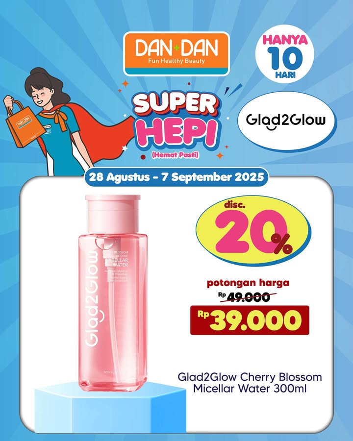 Super promonya, super brandnya, super hepinya Saatnya manjain diri di tanggal tanggal hepi Nikmati Promo Sup...