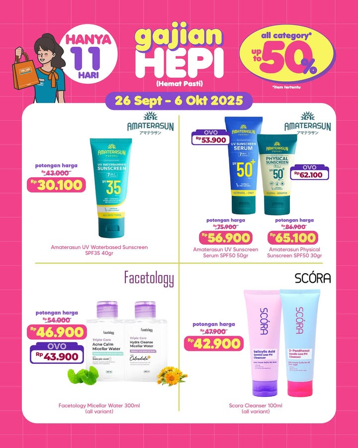 Selamat pagi buat kamu yang udah gajian Sini mampir ke Dan Dan, ada diskon sampai 50 udah nungguin kamu Mau ski...