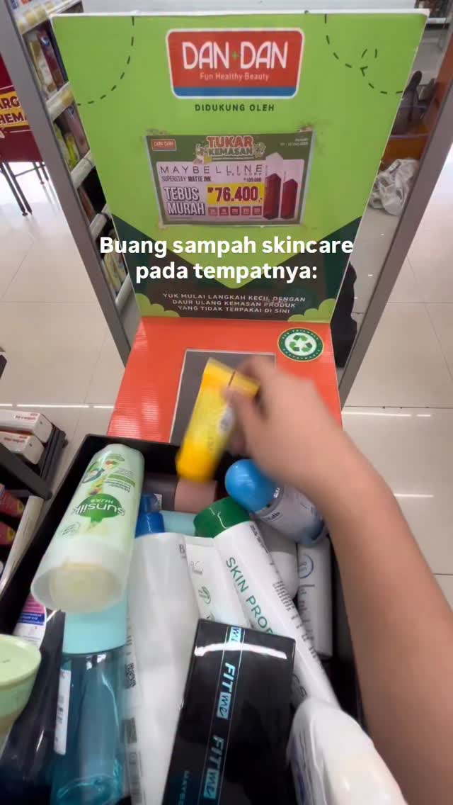 Yuk buang emptiesmu pada tempatnya Tempatnya ya di Dan Dan terdekat lah Daripada cuma jadi sampah, mending...