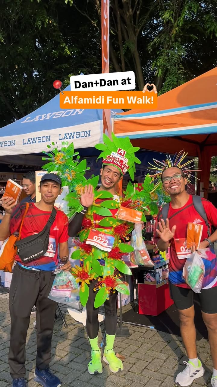 Intip keseruan booth Dan Dan di acara alfamidi ku Family Day Fun Walk yuk Tahun ini banyak freebies dan ada free skinc...