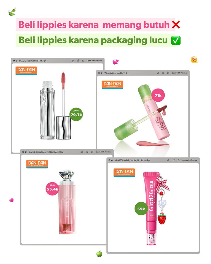 Lucu dikit, beli. Gemes dikit, beli. Kapan mau jadi miliyarderrrrrr AyokeDanDan DanDanIndonesia DanDanStore