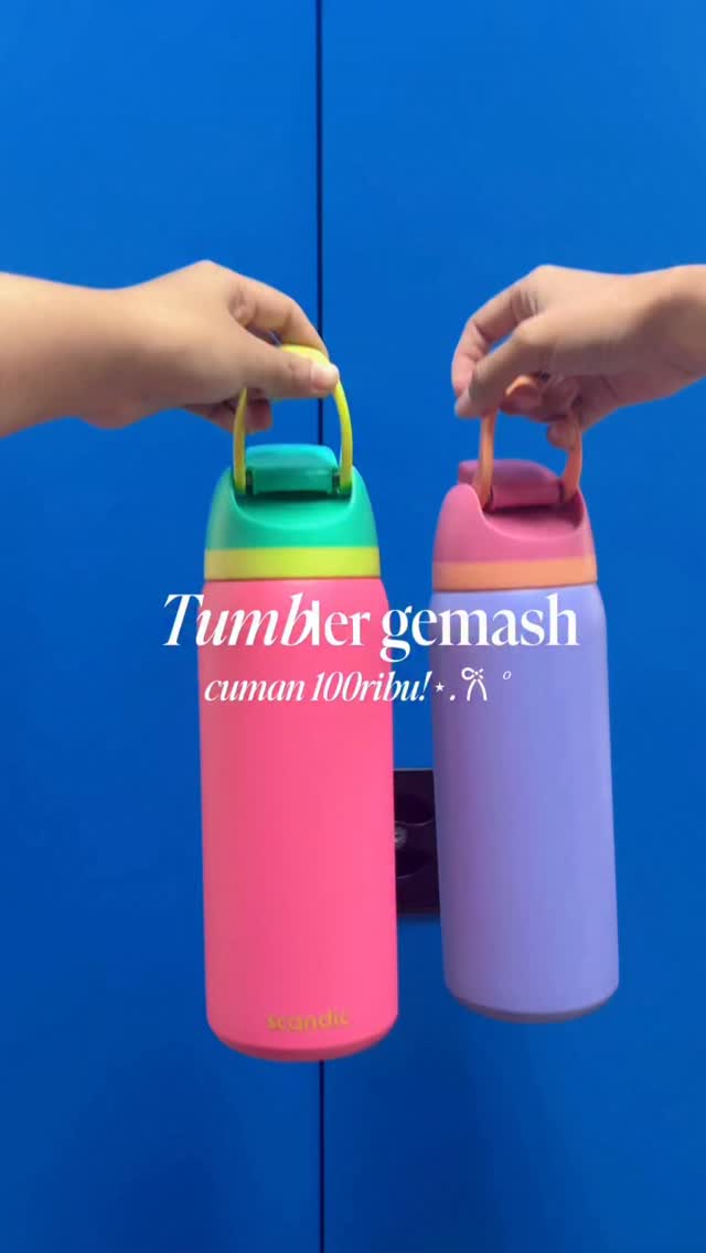Kau ni ape Tumbler tahan panas dingin 8jam kenapa cuma 100ribu Mampir ke Dan Dan buat tebus murah tumblernya sekara...