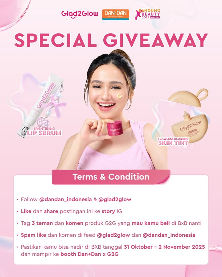 Siapa yang mau tiket officialfdxbeauty Bandung X Beauty GRATIS Merapat Sini ikutan giveaway dan dapetin kesempa...