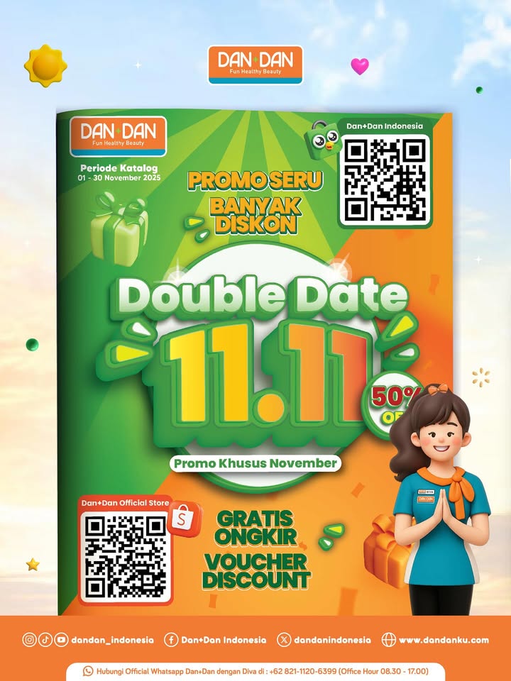 November is here artinya 2025 tinggal 2 bulan lagi Bulan baru begini, waktunya kasih reward buat diri sen...