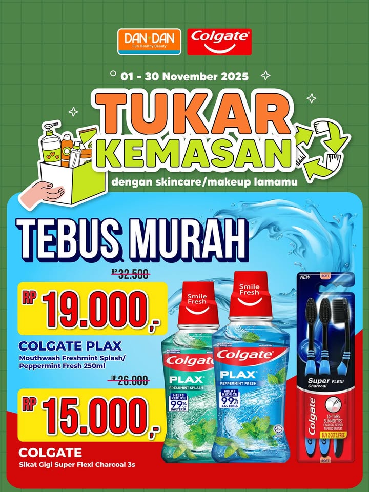 Yuk buang emptiesmu pada tempatnya Tempatnya ya di Dan Dan terdekat dong Daripada cuma jadi sampah, mendin...