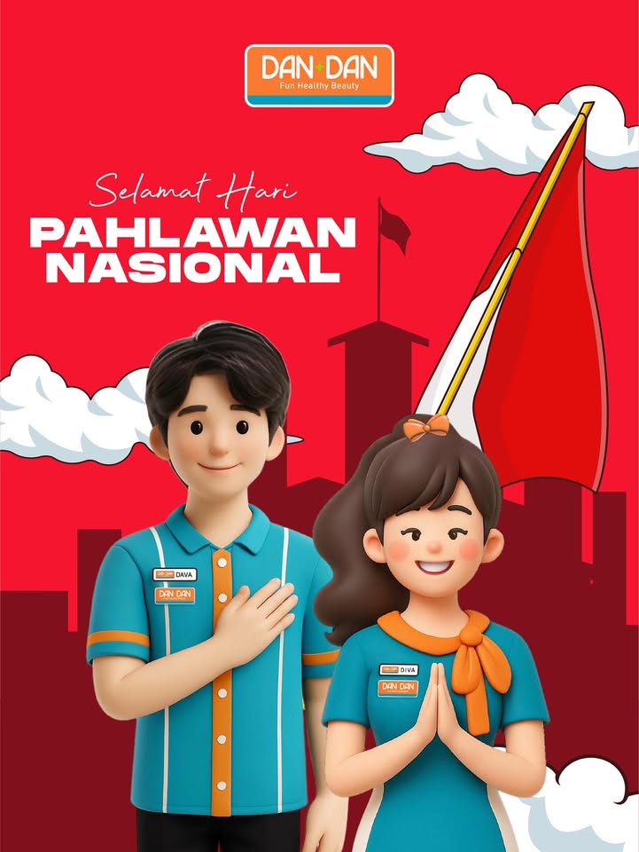 Hari ini kita mengenang jasa para pahlawan sambil menyalakan semangat juang sebagai pahlawan masa kini untuk diri sendiri da...