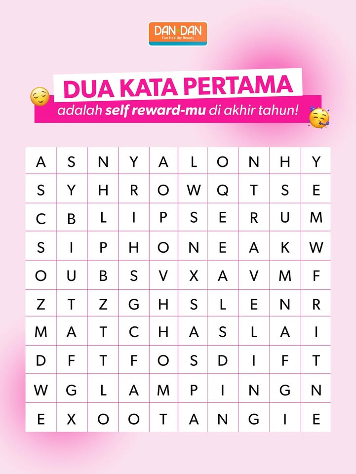 Akhir tahun makin deket, yuk siap siap nabung buat kasih diri sendiri reward karena udah menjalani tahun 2025 dengan tangguh...