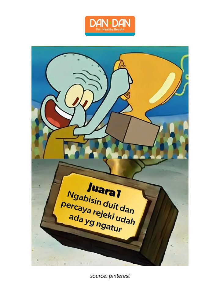 Pokoknya masalah ngabisin duit, kita juara 1 kak Coba komen di bawah yuk, juara 1 versi kamu DanDanStore DanDanI...
