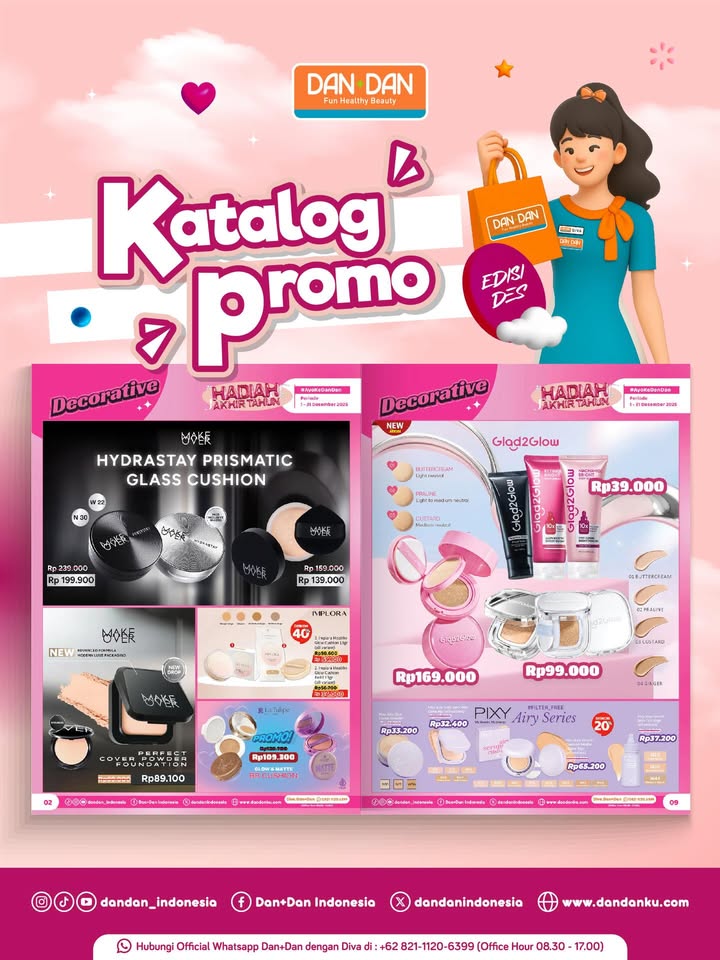 1 bulan terakhir menuju 2026 Siap siap diserbu promo akhir tahun dari Dan Dan Ada promo up to 50 , ada h...