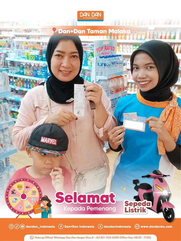 Yeeeeay udah ada yang dapet hadiah akhir tahun sepeda listrik GRATIS yesssss beneran GRATIS, dan pajaknya ditanggun...