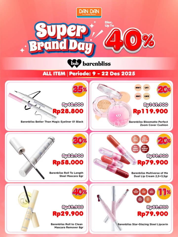 Warning produk Barenbliss di Dan Dan lagi murah banget