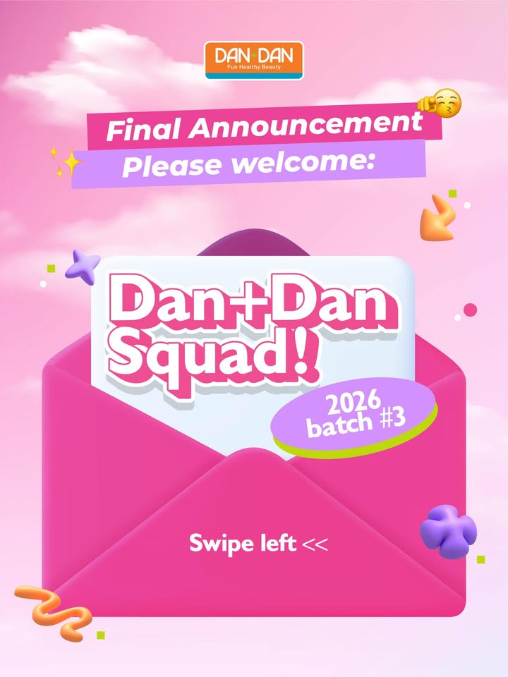 Welcome to the fam, Dan Dan Squad Batch 3 So excited to have you onboard This is where the fun, energy, and posit...