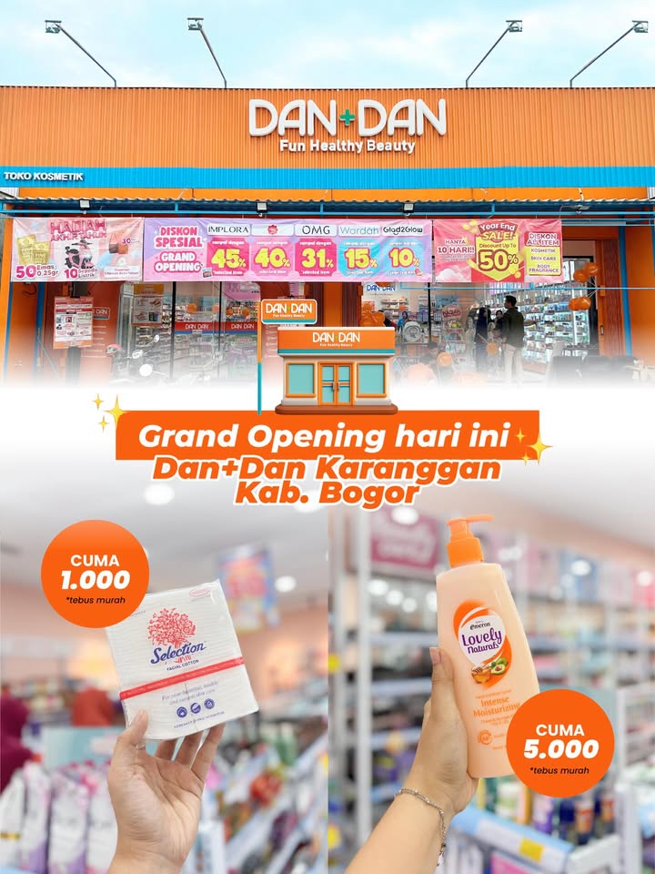  Grand Opening Dan Dan Karanggan Kabupaten Bogor hari ini Warga sekitar Karanggan mari merapat, banyak hadiah l...