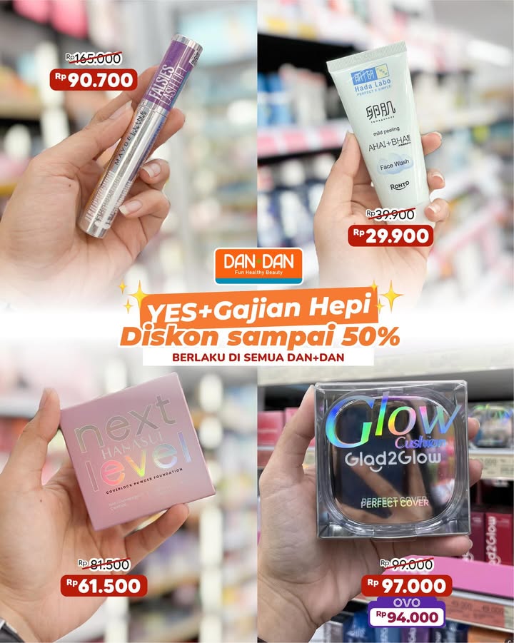 Tutup tahun dengan diskon sampai 50 di Dan Dan Ada promo Hepi Akhir Tahun Year End Sale untuk SEMUA KATEGORI ...